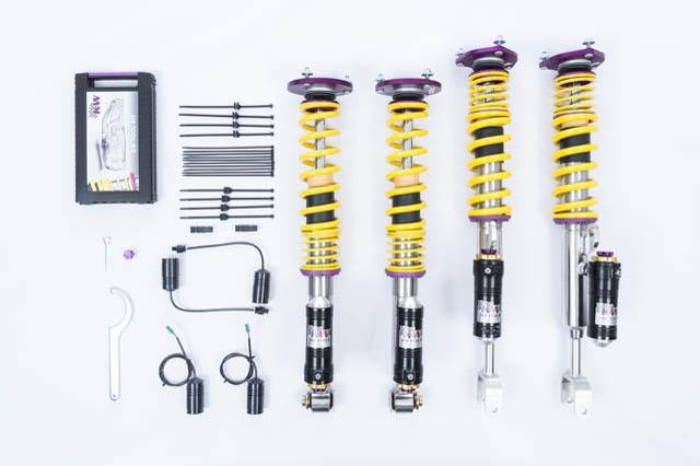 KW Coilover Kit V4 w/ Deactivation For Electronic Dampers - BMW M5 (F10), BMW M6 (F06)