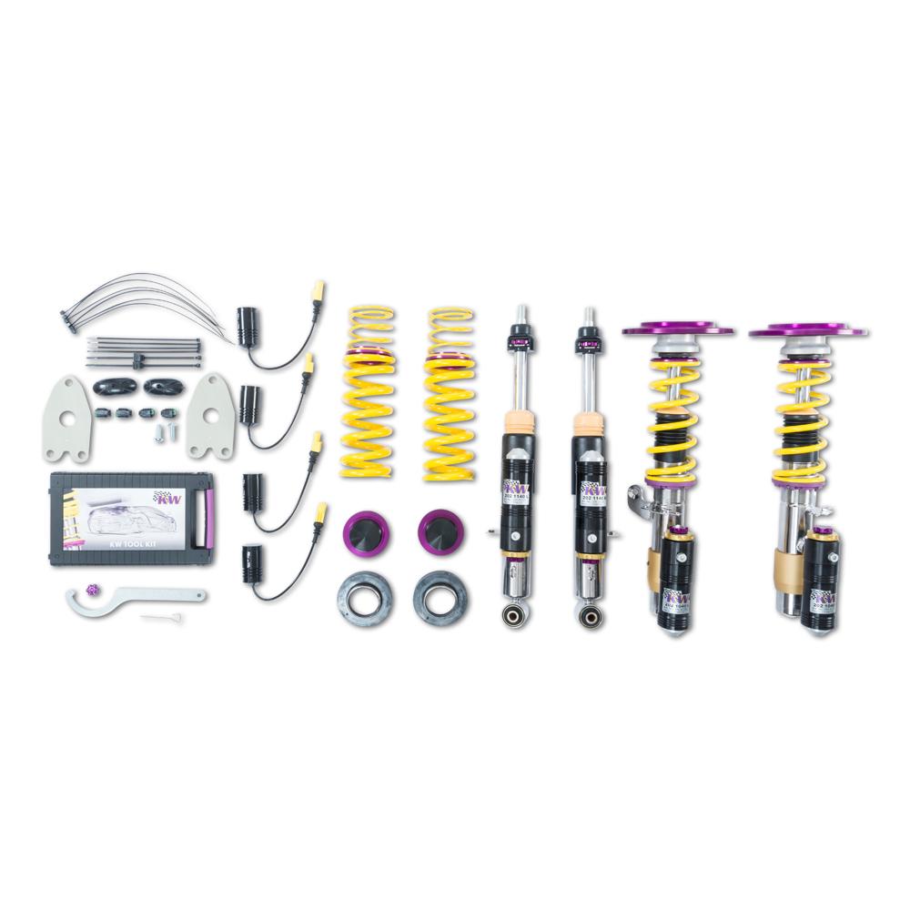 KW Coilover Kit V4 w/ Deactivation For Electronic Dampers - BMW M3 (F80), BMW M4 (F82)