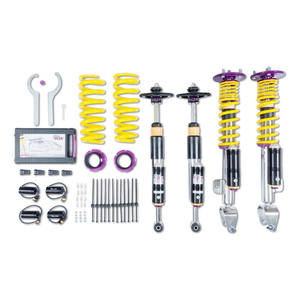 KW Coilover Kit V4 w/ Top Mounts - Dodge CHALLENGER Coupe, Dodge CHARGER
