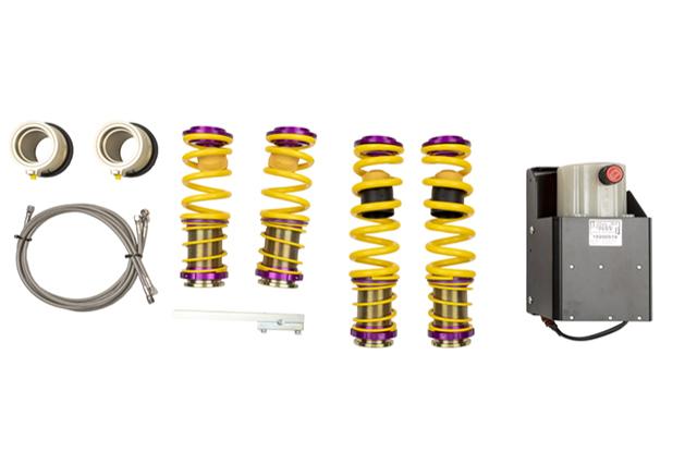 KW HLS 2 Hydraulik Liftsystem f. OEM damper Audi R8 Spyder 42 - Audi R8 (42)