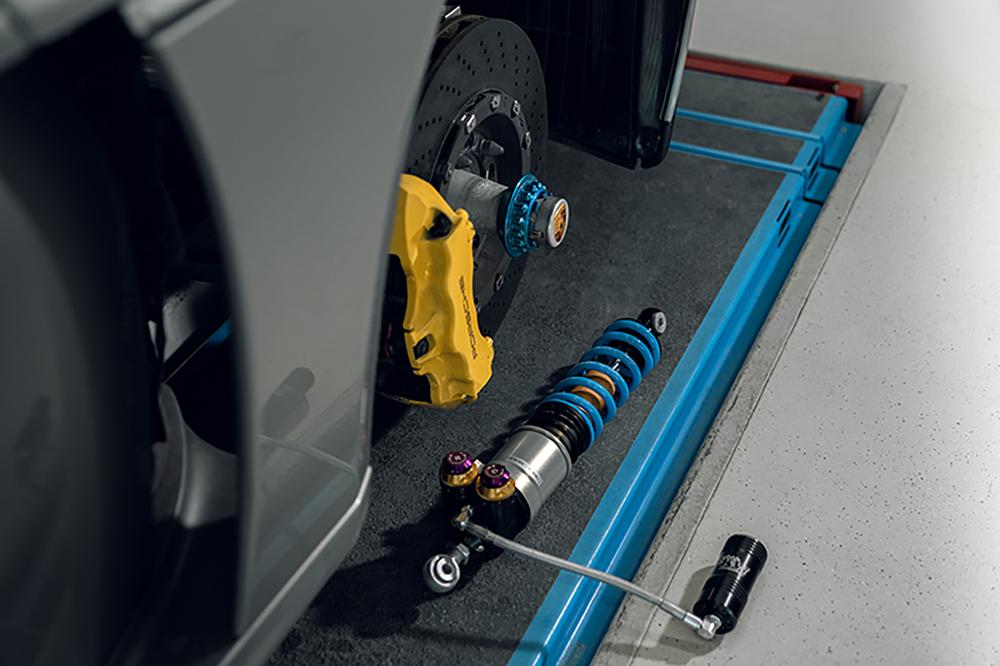 KW Coilover kit V5 (Porsche Carrera GT Edition) w. HLS 4 Hydraulik Liftsystem - Porsche CARRERA GT (980)