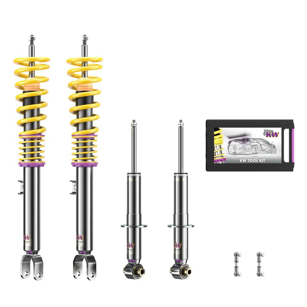 KW Coilover suspension V3 inox - BMW 6 Series (G32)
