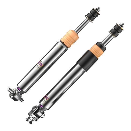 KW Shock kit V3 inox - Mercedes-Benz SL (R107), Mercedes-Benz SL Coupe (C107)