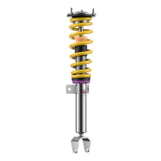 KW Coilover suspension V1 inox - Tesla MODEL 3 (5YJ3), Tesla MODEL Y (5YJY) (EV, EV Rear-Wheel Drive, Long Range Rear-Wheel Drive)
