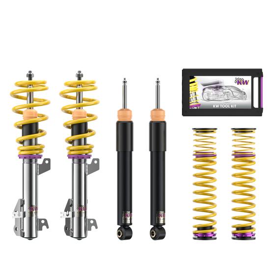 KW Coilover suspension V1 inox - Jeep AVENGER (Electric)