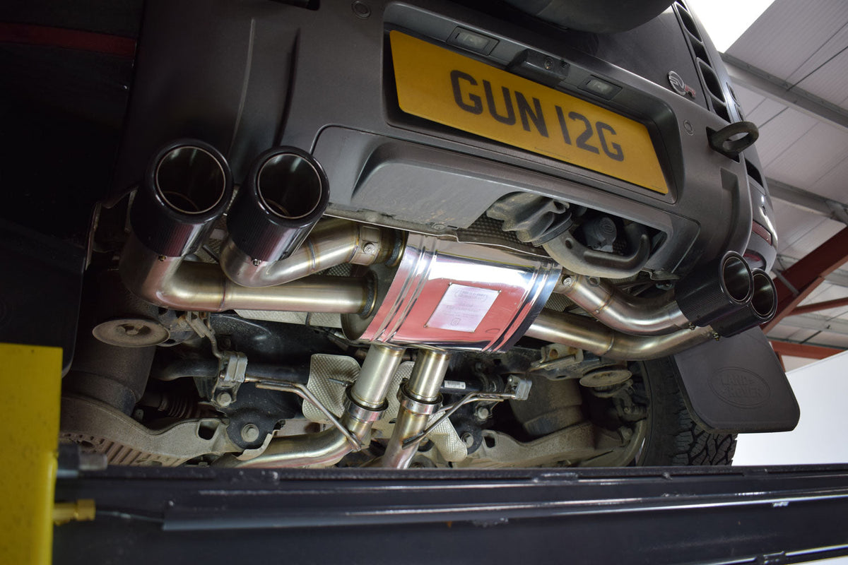 QuickSilver SUPERSPORT System with Sound Architect - Land Rover Defender P525, P425 V8 90, 110 OR 130 (2021 on)