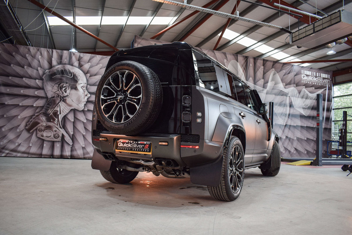 QuickSilver Sport Exhaust System with Sound Architect - Land Rover Defender OCTA 110 P635 (2025 on)