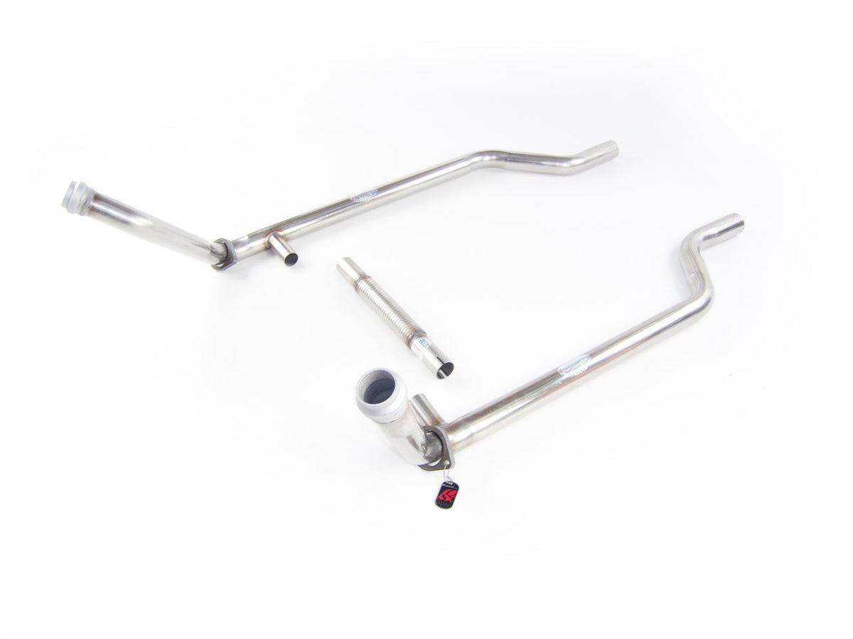 Quicksilver Mercedes 350 SL, SLC (W107) Stainless Steel Front Pipes (1971-80)