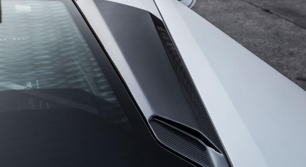 Lamborghini Huracán Evo RWD | Roof Air Intake Scoop Only for Cars with Glass-Engine Bonnet - Visible Carbon