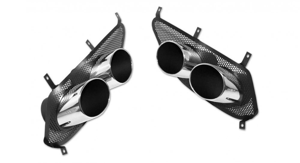 Novitec Tailpipes Set with New Mesh-Insert - Ferrari Roma