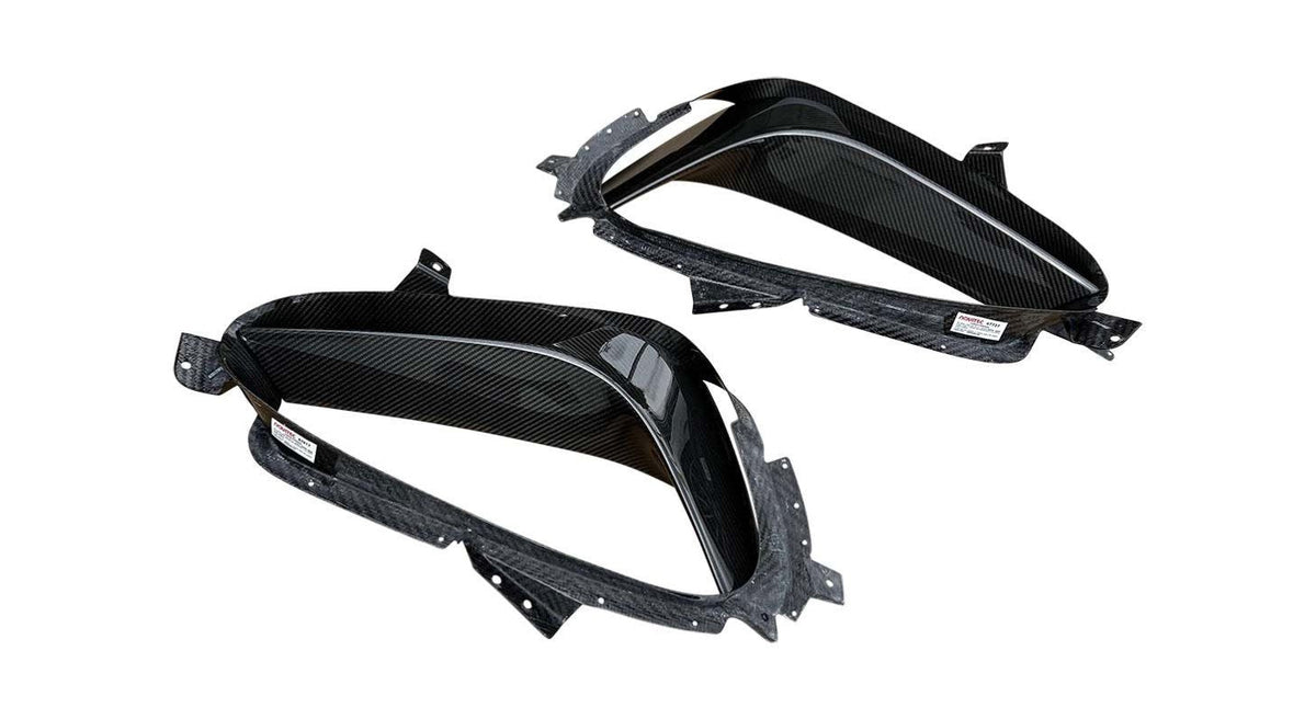 Ferrari SF90 Stradale/Spider | Air-Guide Sidewall - Visible Ferrari Carbon