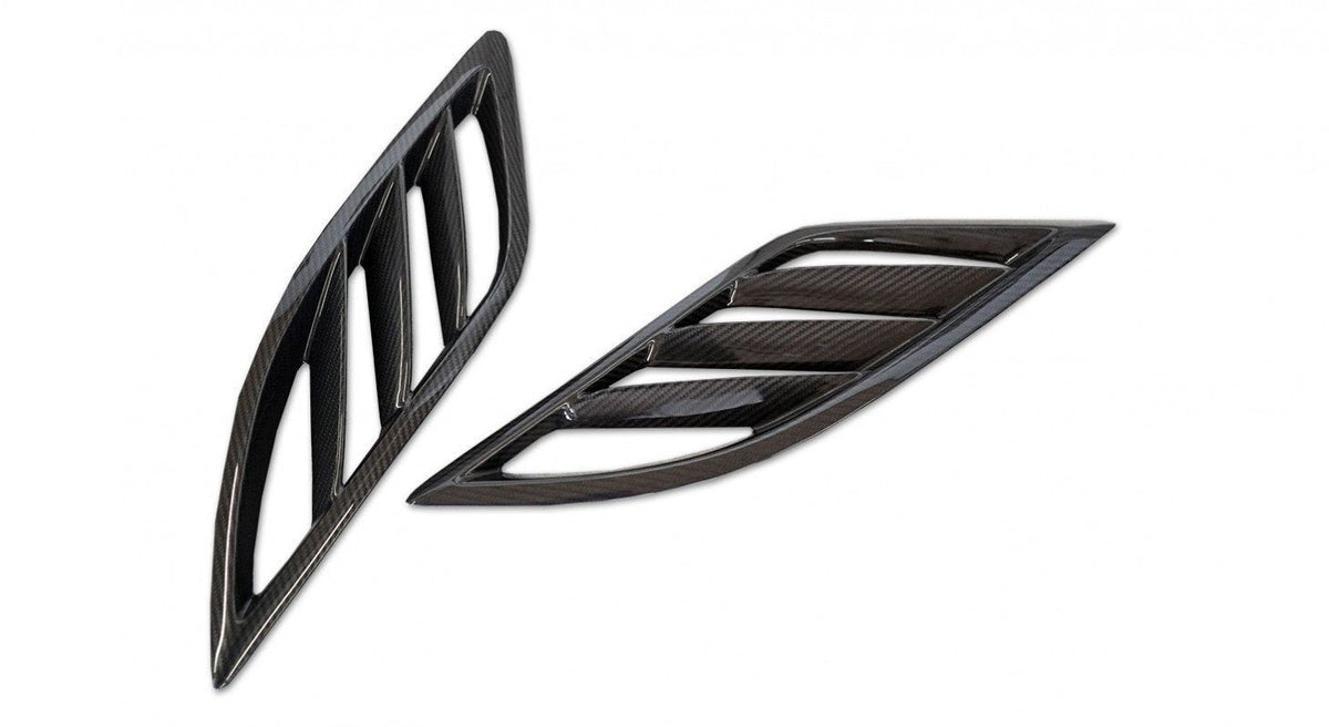 Ferrari Portofino/M | Insert For Air Outlet Engine Bonnet - Visible Ferrari Carbon