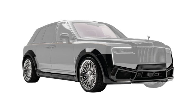 Rolls Royce Cullinan - Series 2 | Novitec Overdose S2 Front Attachment and Rear Diffuser in Visible Carbon Surcharge
