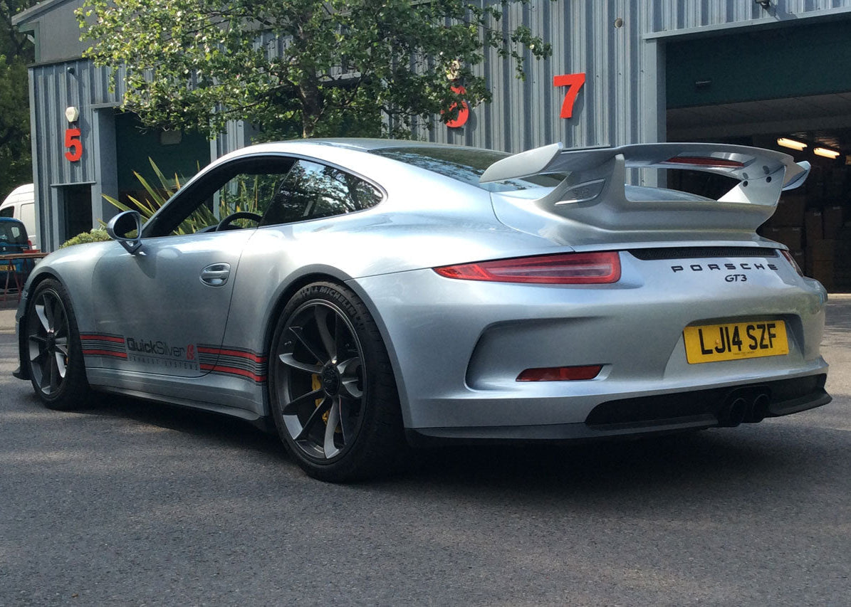 Quicksilver Porsche 911 GT3 and RS inc. 4.0 (997 Gen 1 and 2) - Sport Side Muffler Deletes with Sound Architect™ (2006-12)