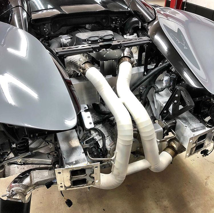 QuickSilver Sport Exhaust - McLaren 540C Stainless Steel Ceramic Coated (2016 on)