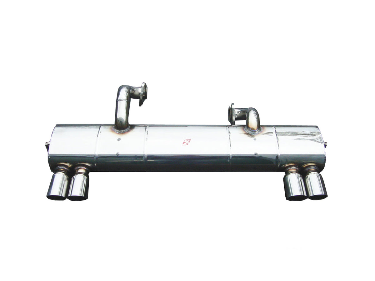 QuickSilver Stainless Steel Exhaust - Ferrari 308 inj. USA-Spec (1981-1982)