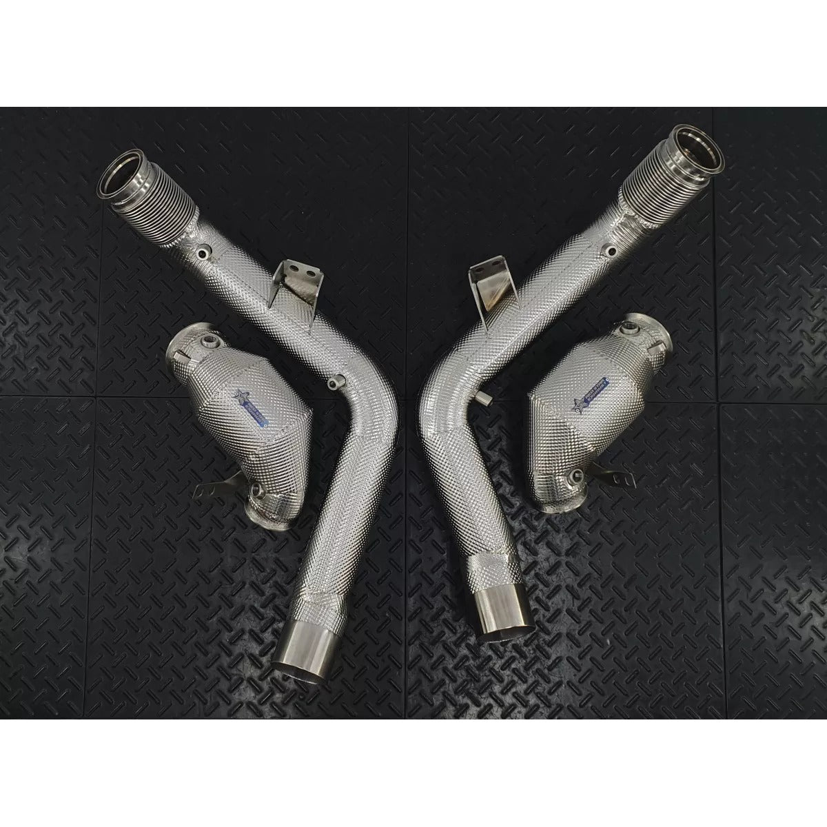 Redstar Range Rover P530/SV 4.4L Complete Downpipes System