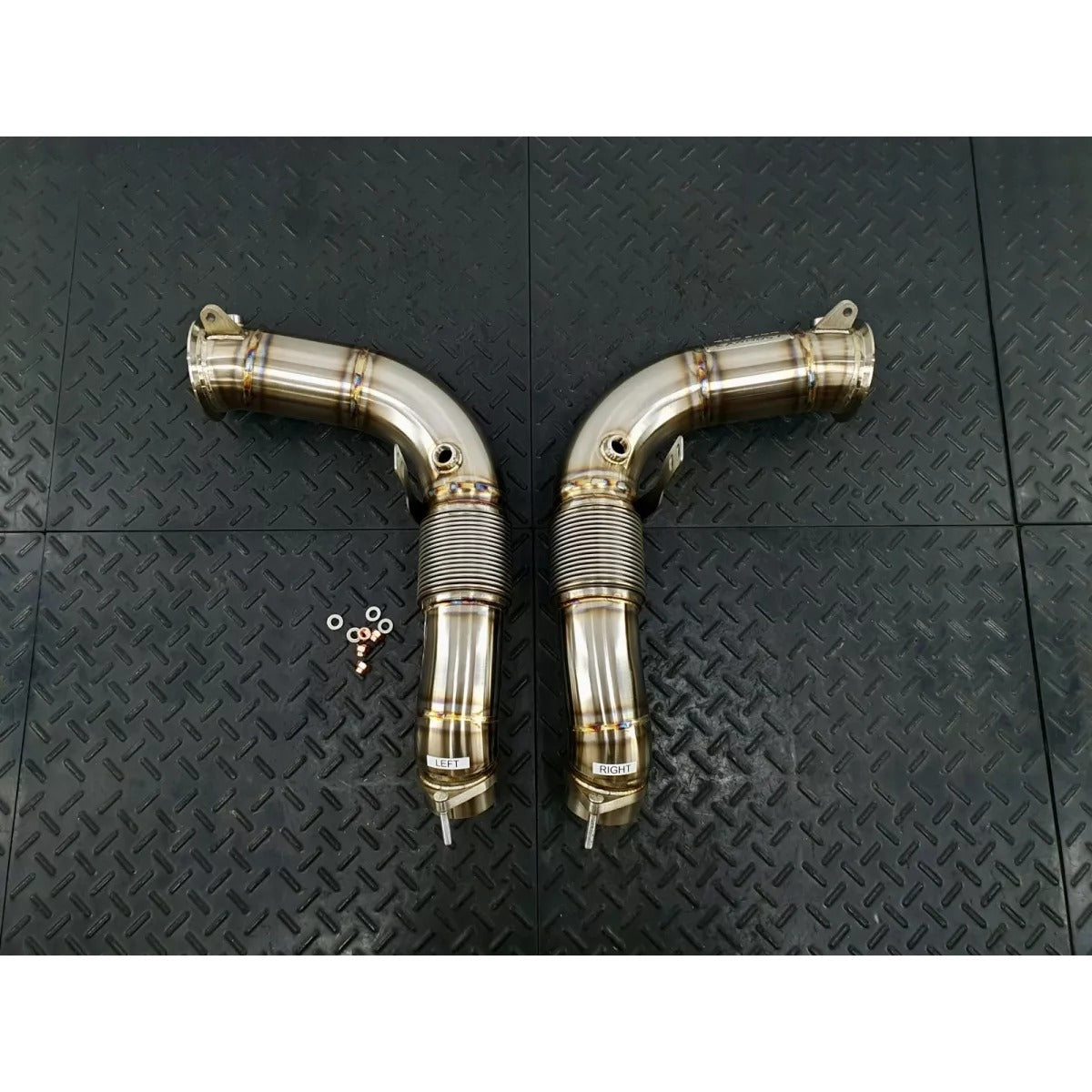 Redstar BMW G70 760i/X5M/X6M Competition/X5/X6/X7 M60i/XM S68 Primary Downpipes