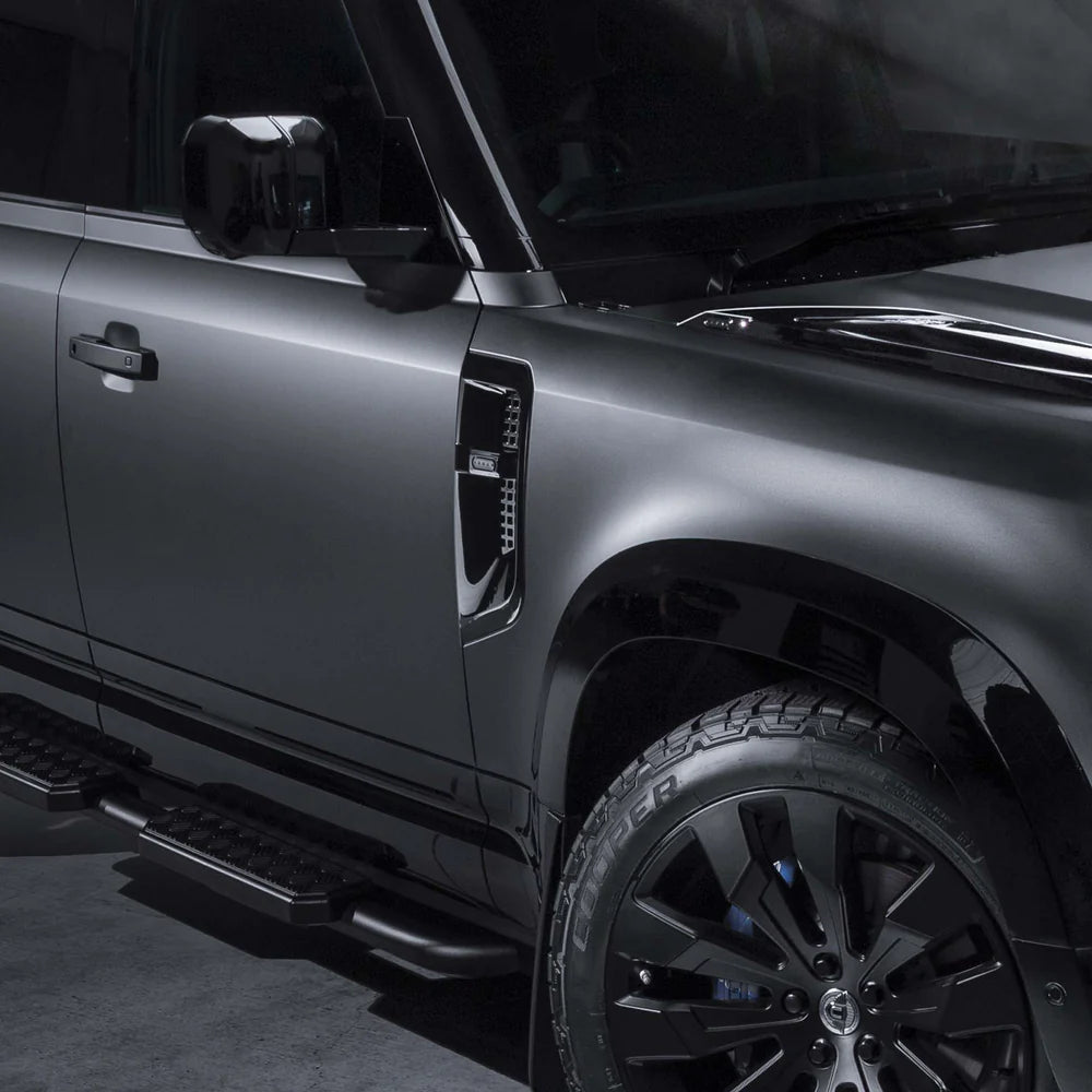 Urban 'Best of British' Side Vents - Gloss Black - Land Rover Defender