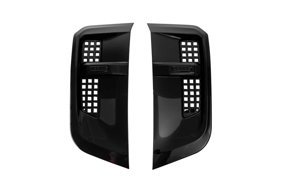 Urban 'Best of British' Side Vents - Gloss Black - Land Rover Defender
