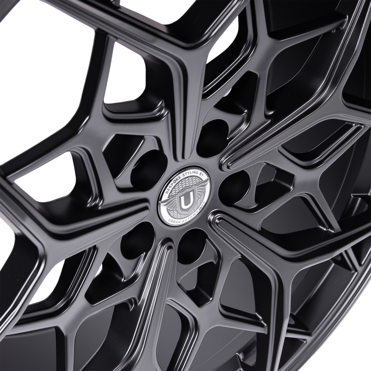 Urban UC-5 Wheels (Set of 4) 22" - Satin Black - Land Rover Defender