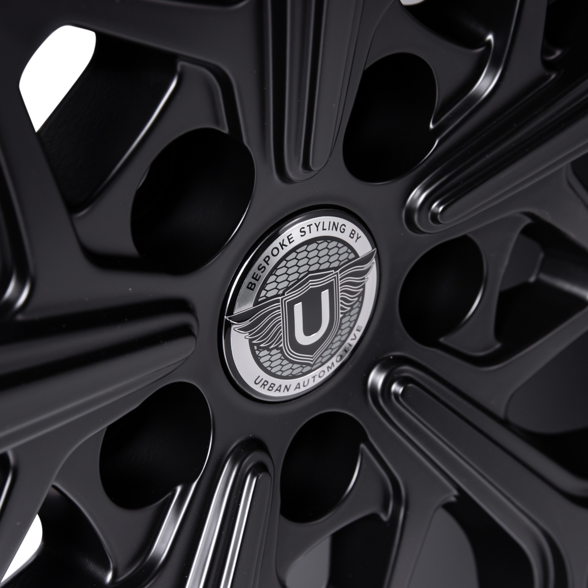 Urban UC-5 Wheels (Set of 4) 22" - Satin Black - Land Rover Defender