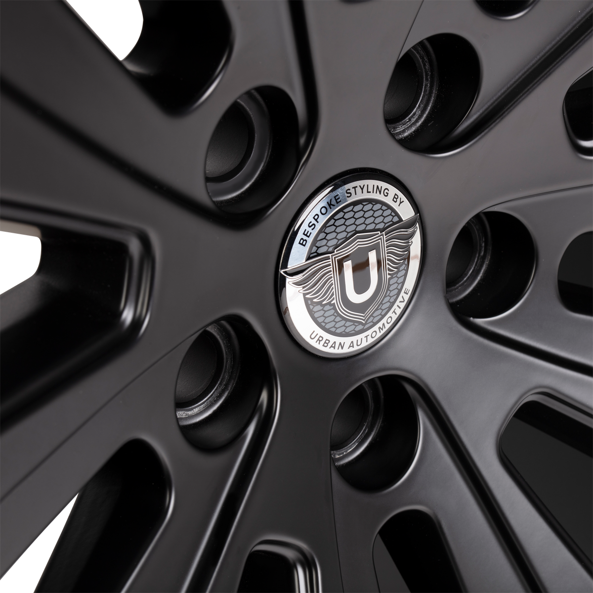 Urban WX-1 Wheels (Set of 4) 22" - Satin Black - Land Rover Defender