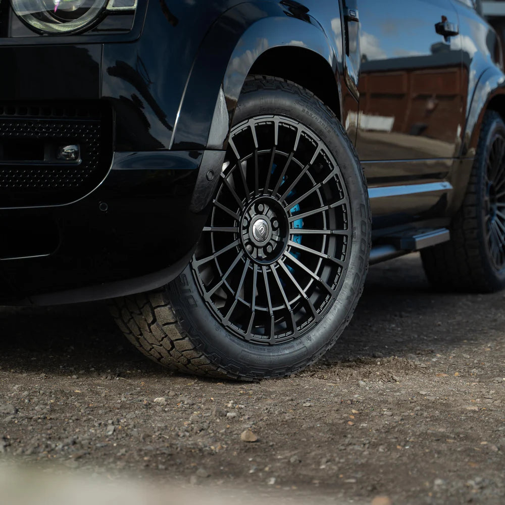 Urban WX-3 Wheels (Set of 4) 22" - Satin Black - Land Rover Defender