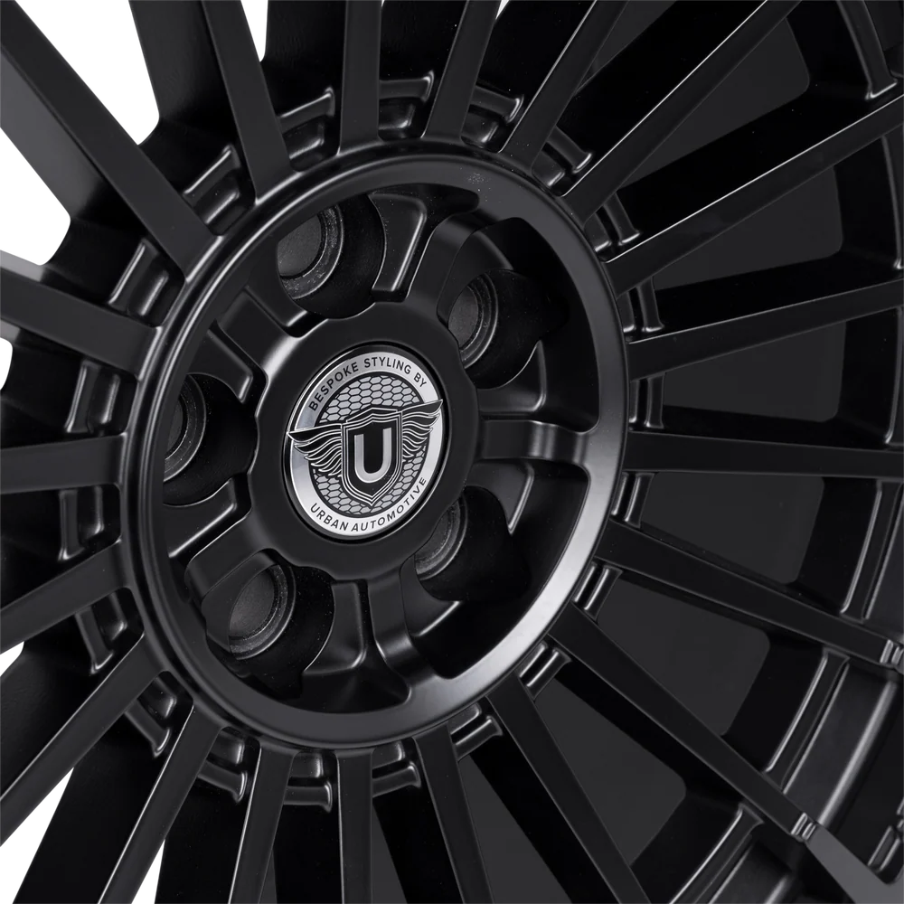 Urban WX-3 Wheels (Set of 4) 22" - Satin Black - Land Rover Defender