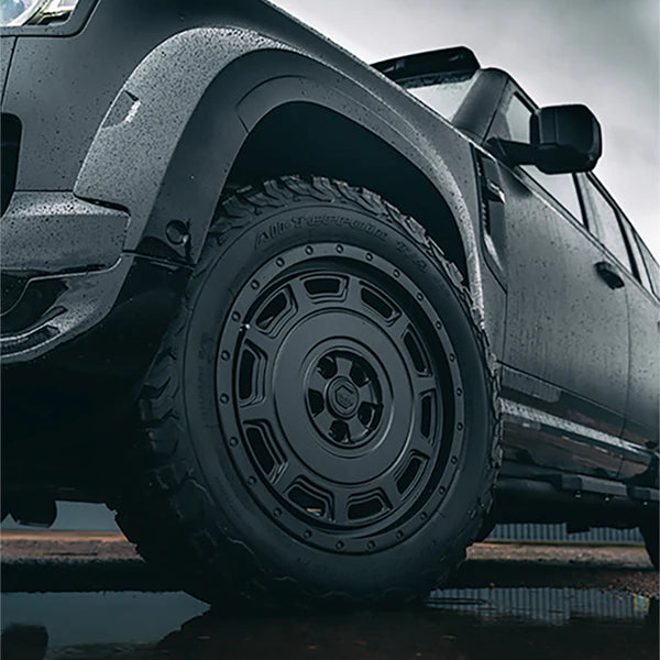 Urban WX-4 Wheels (Set of 4) - Satin Black - Land Rover Defender