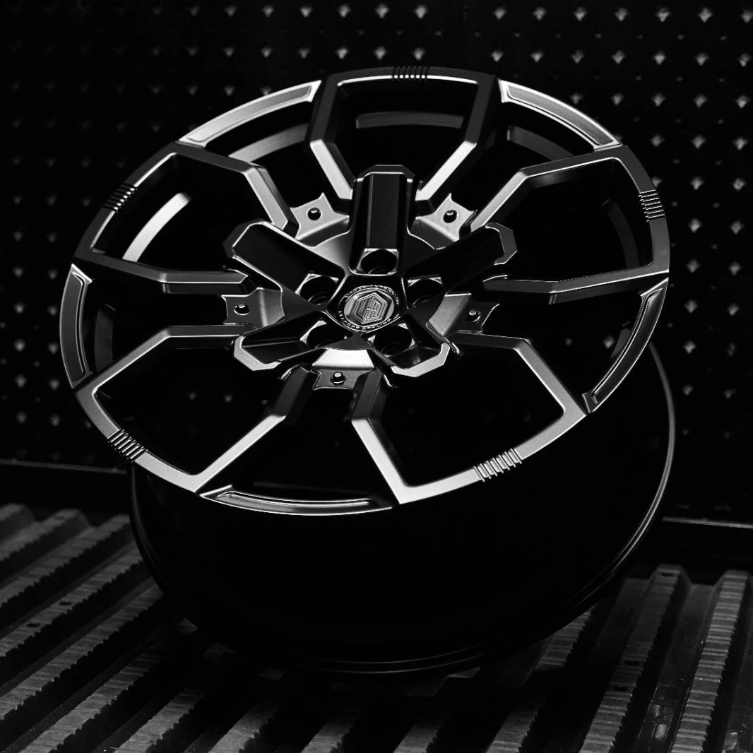 Urban WX-5 Wheels (Set of 4) 22" - Satin Black - Land Rover Defender