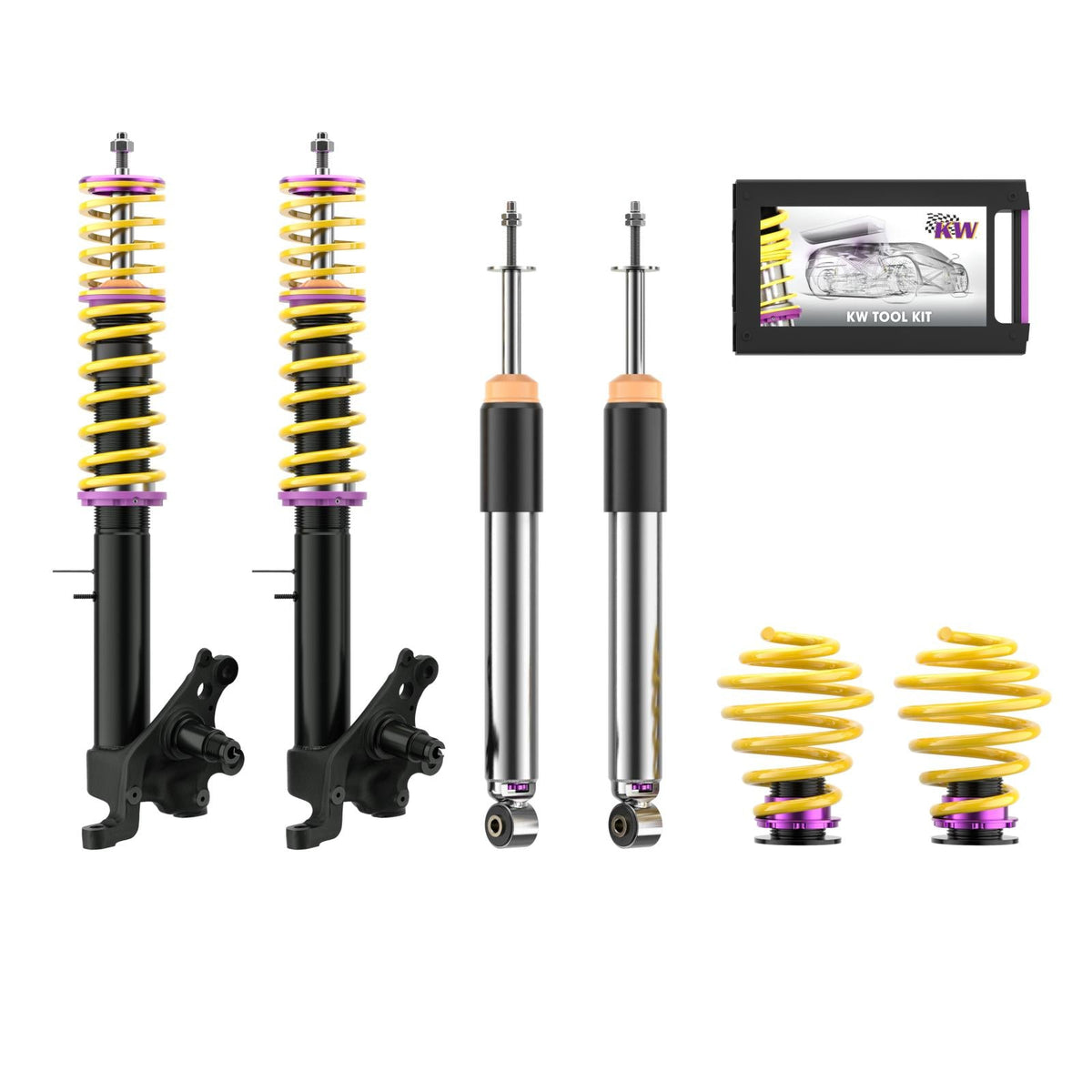 KW Coilover suspension V3 (Modification of the fa strut housing) for BMW Series 8 E31 Coupe