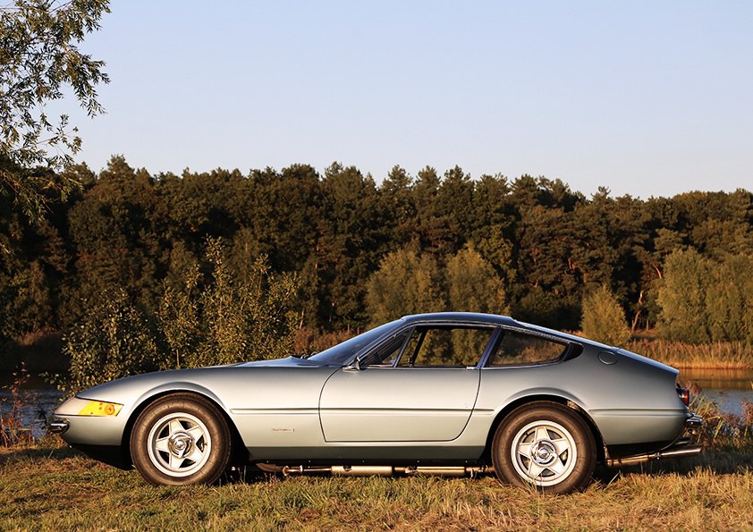 QuickSilver Stainless Steel Exhaust - Ferrari 365 GTB 4 Daytona S2 (USA Spec) (1970-1974)