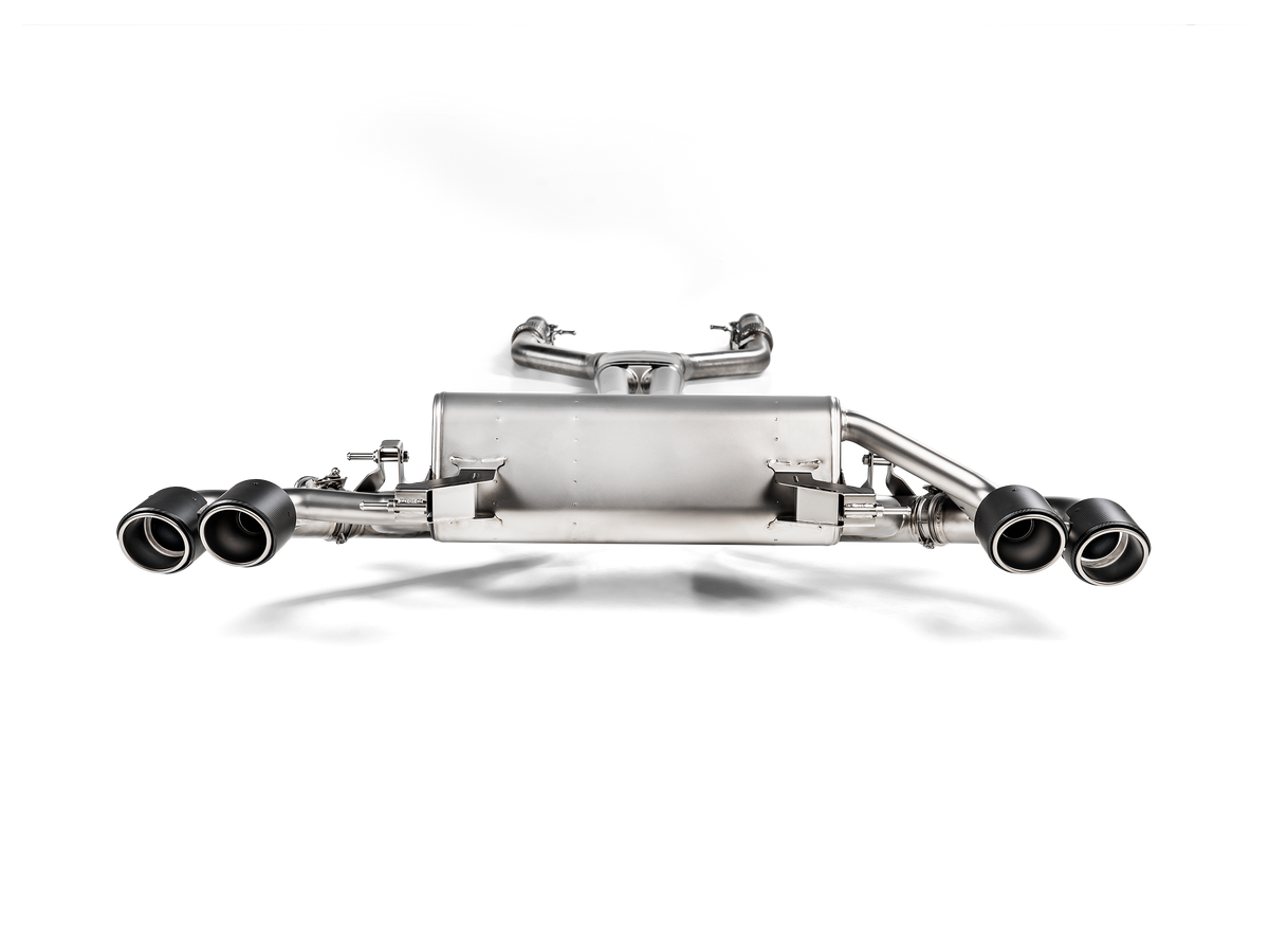 Akrapovic Evolution Link Pipe Set (Titanium) for Alfa Romeo Giulia Quadrifoglio