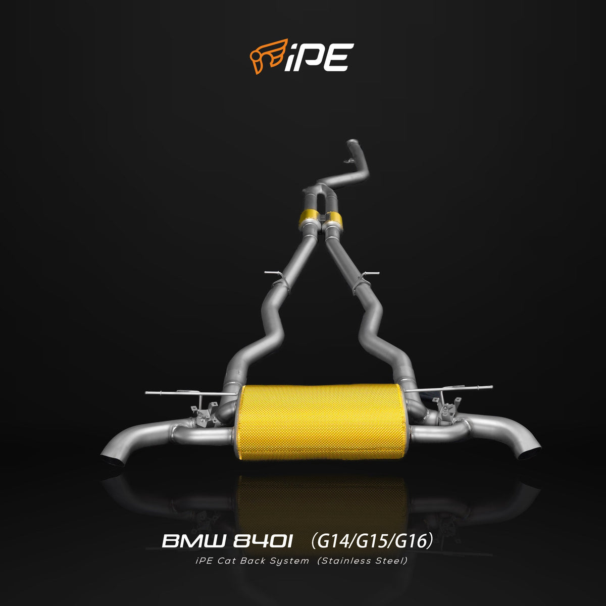 iPE Cat Back System - BMW 840i G14 G15 G16 B58 (OPF)