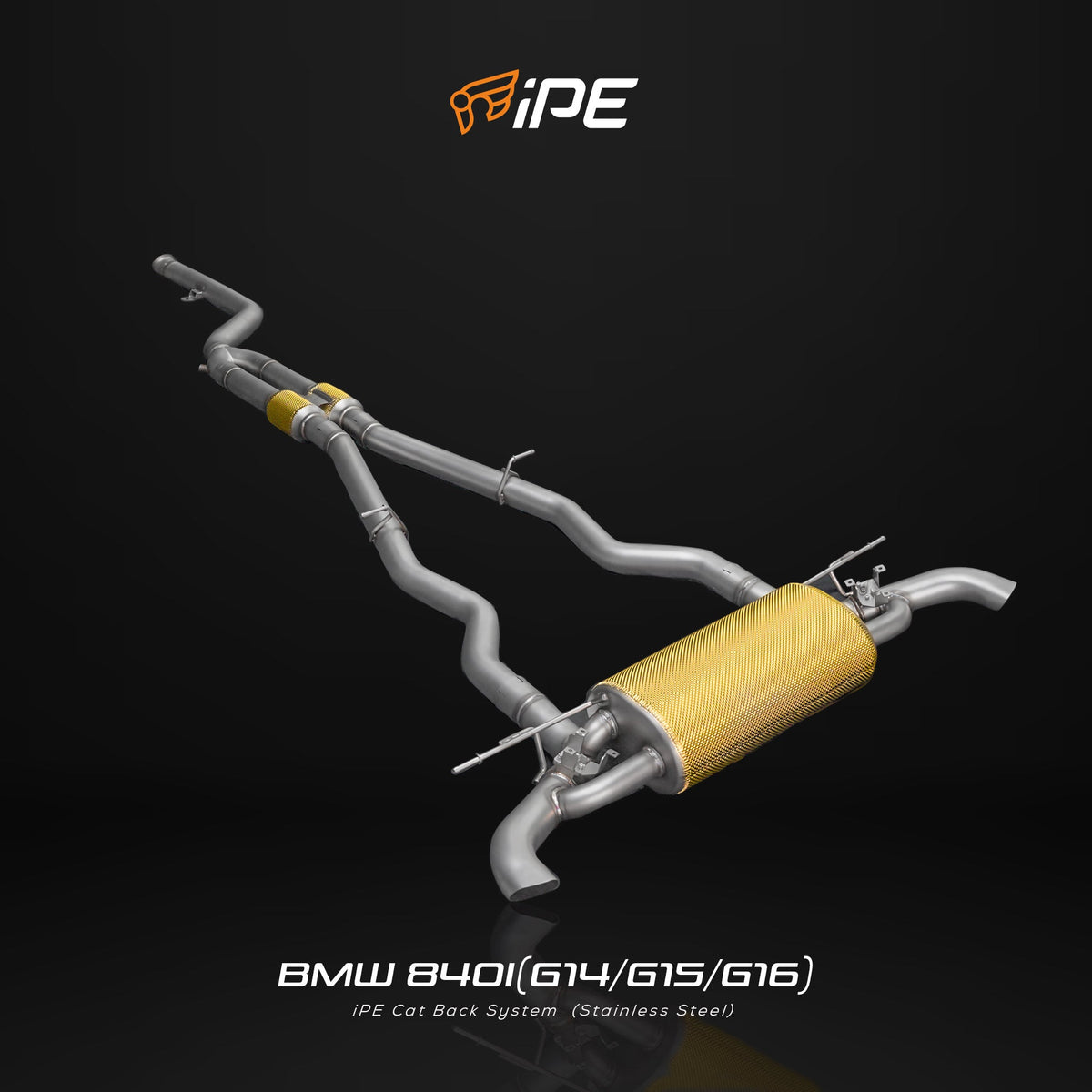 iPE Cat Back System - BMW 840i G14 G15 G16 B58 (OPF)