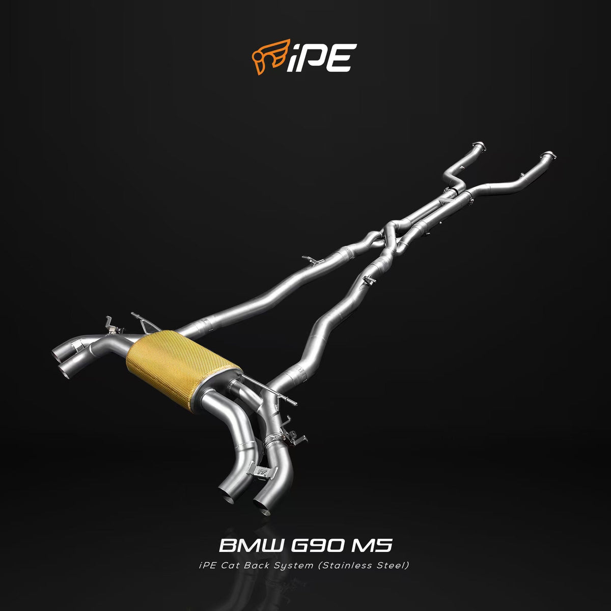 iPE Cat Back System without Valve - BMW M5 G90 and M5 Touring G99 S68 (Non- OPF)