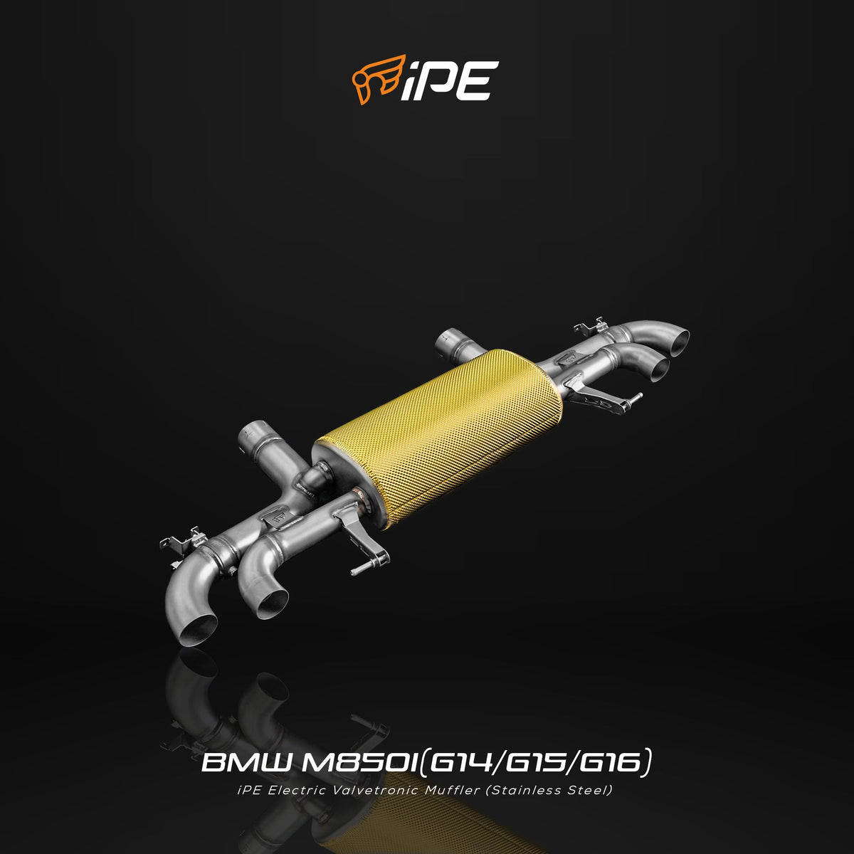 iPE Cat Back System - BMW M850i G14 G15 G16 N63 (Non-OPF)