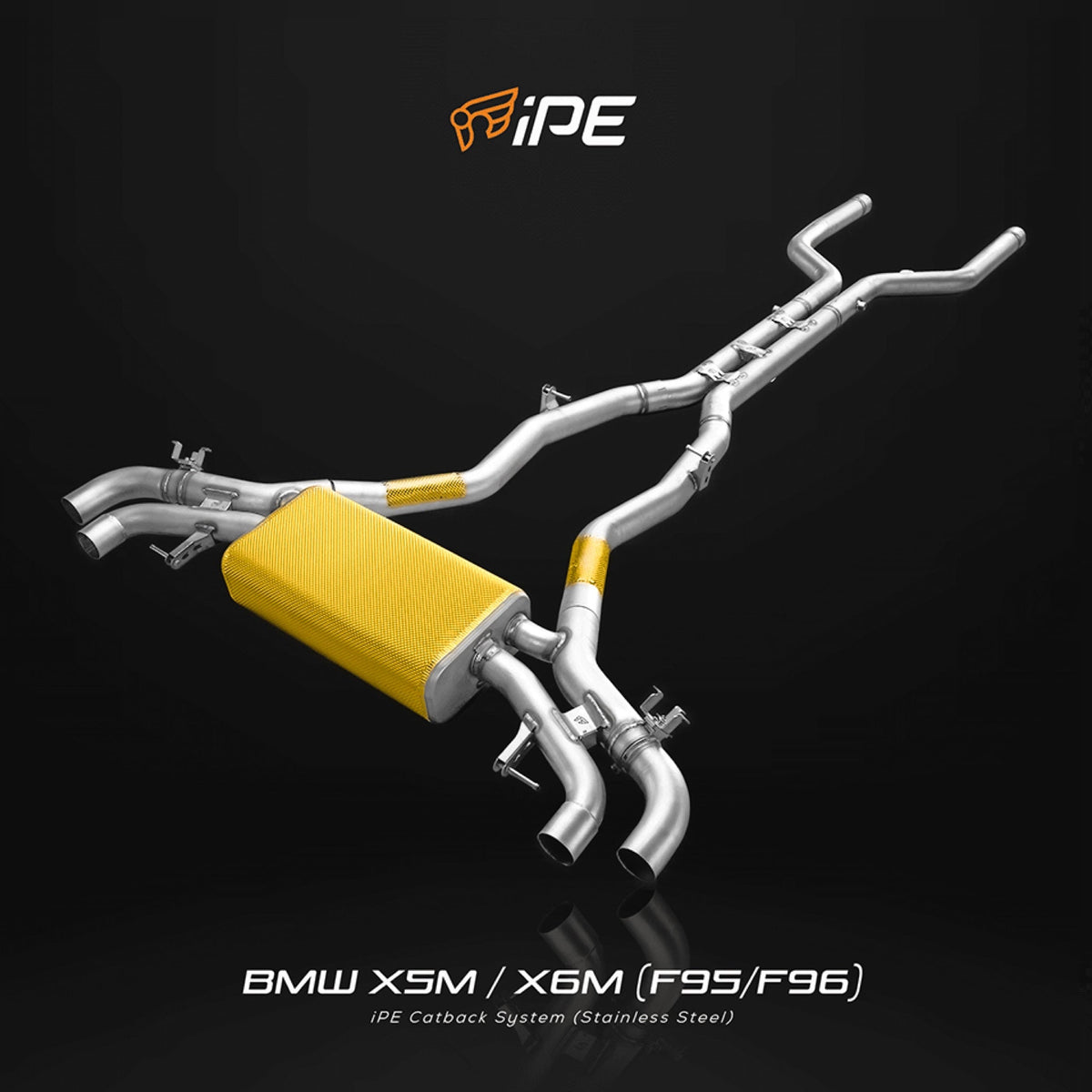 iPE Cat Back System - BMW X5 M and X6 M F95 F96 S63