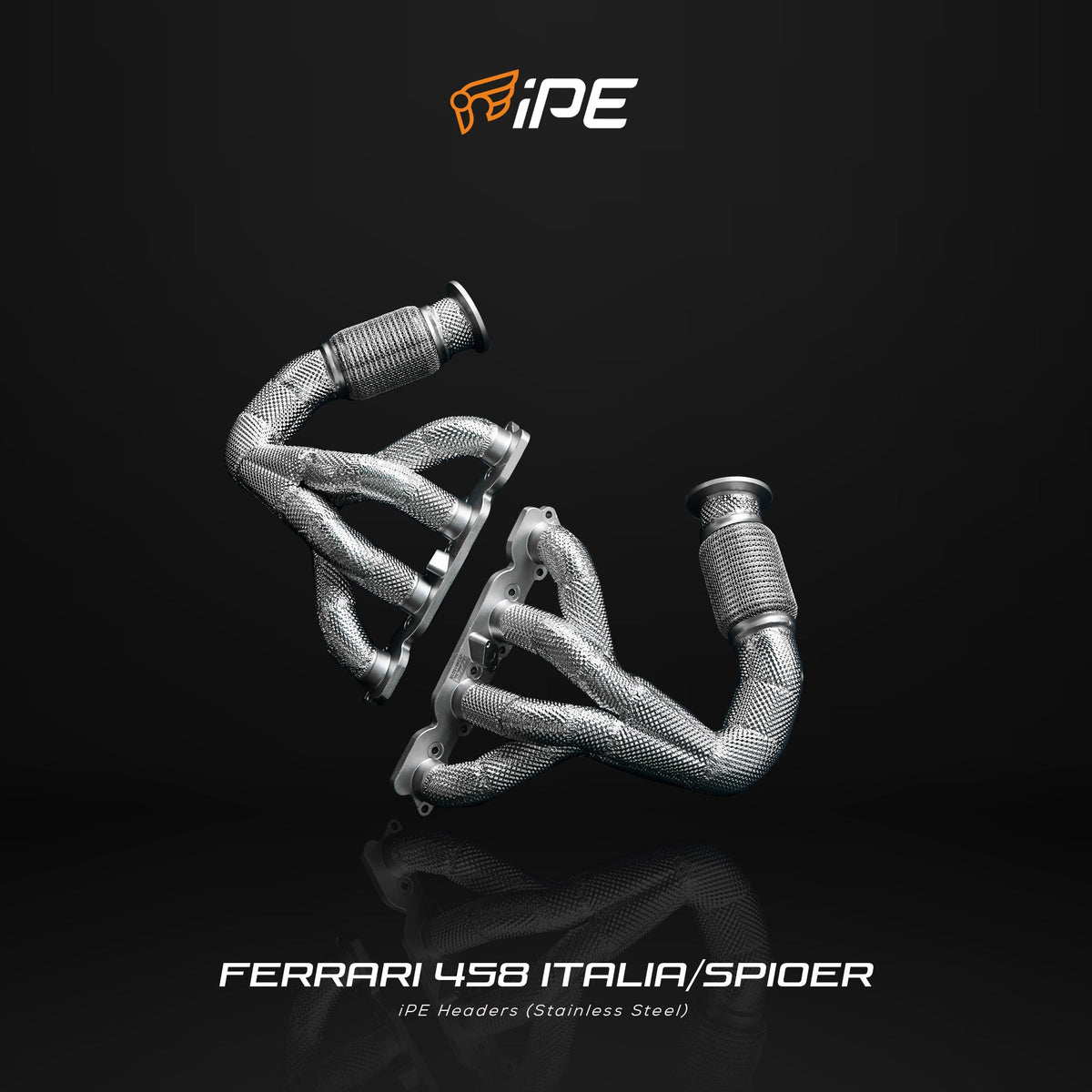 iPE Headers - Ferrari 458 Italia and 458 Spider and 458 Speciale