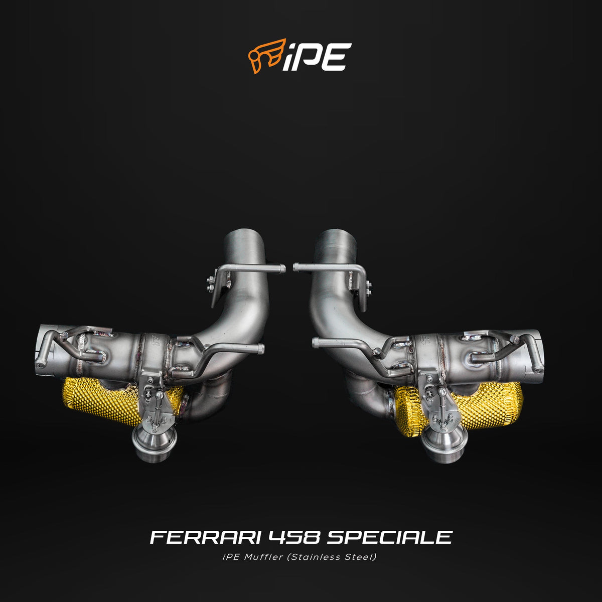 iPE Titanium Cat Back System - Ferrari 458 Speciale