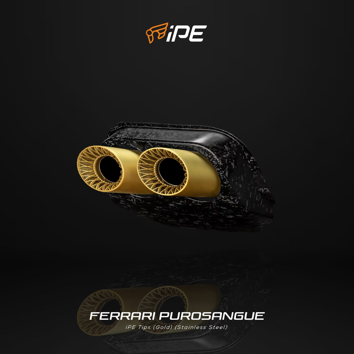 iPE Titanium Cat Back System - Ferrari Purosangue (H Pipe)