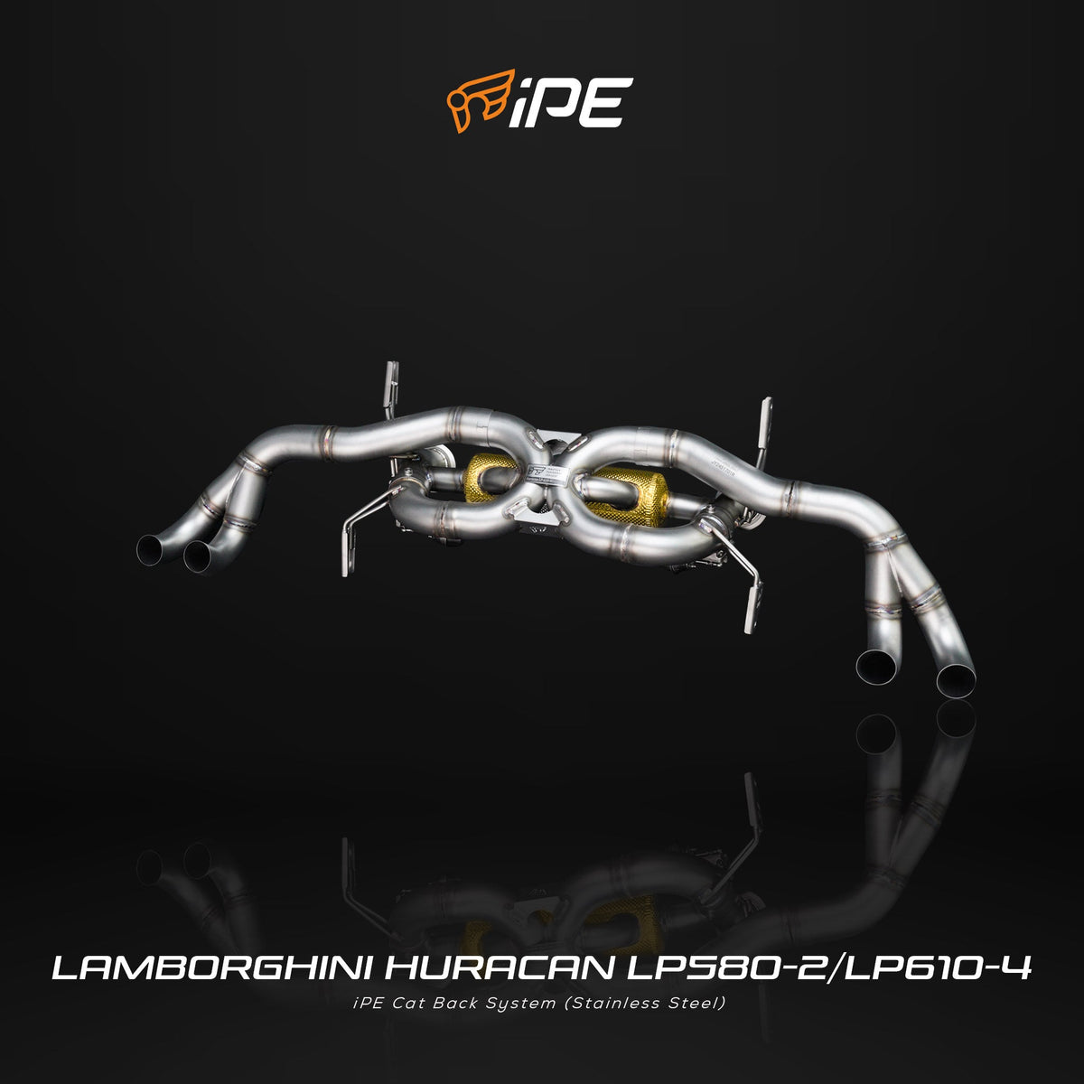 iPE Cat Back System - Lamborghini Huracán LP580-2 and LP610-4 (F1)