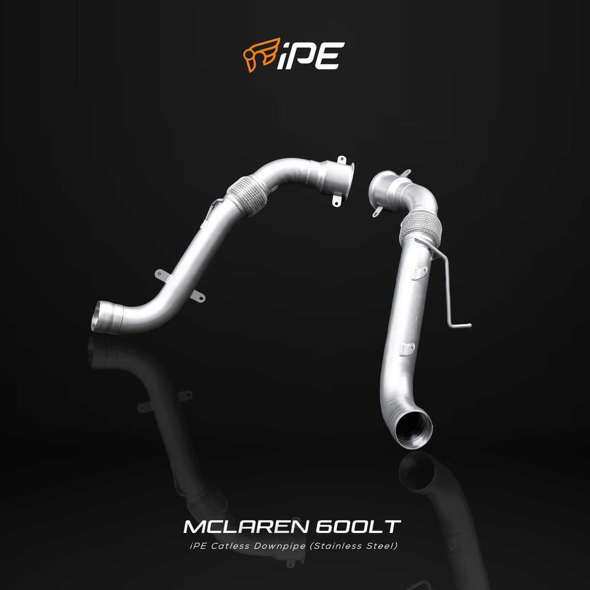 iPE Catless Downpipe - McLaren 540C, 570S, 570GT, 600LT, 12C, 650S and 675LT