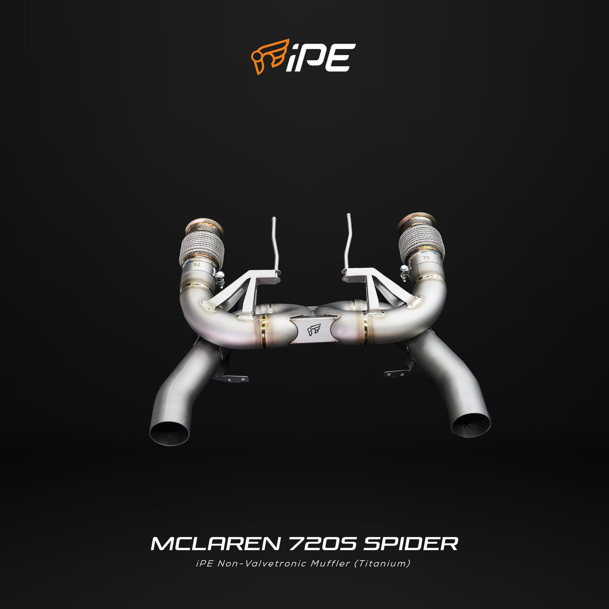 iPE Titanium Cat Back System - McLaren 720S