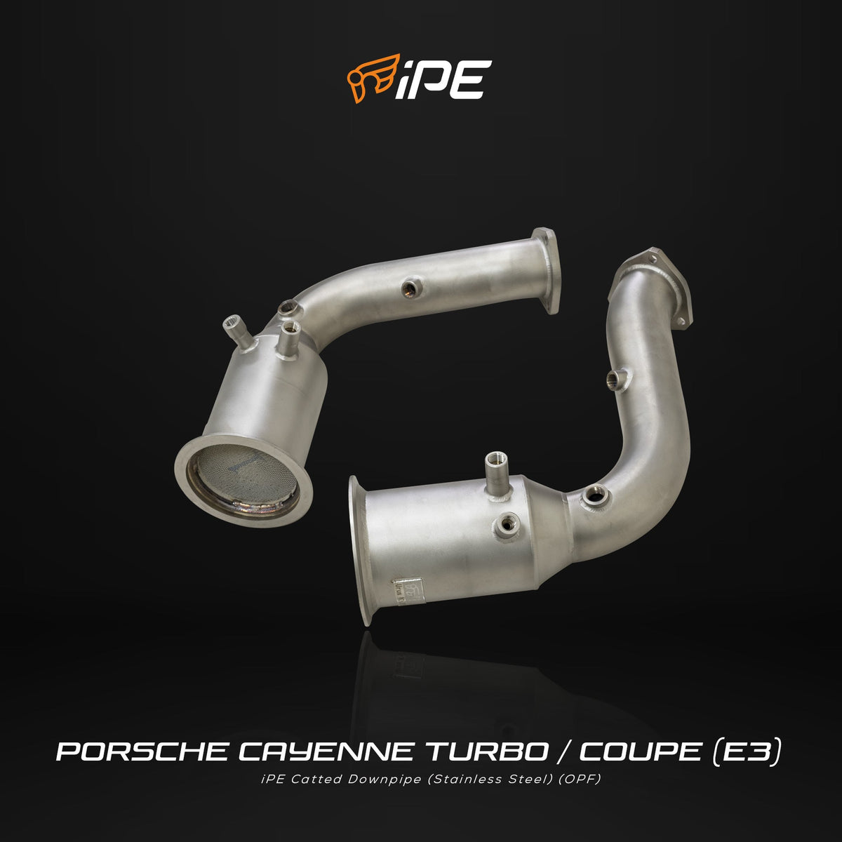 iPE Downpipe - Porsche Cayenne Turbo E3 4.0T (Non-OPF)