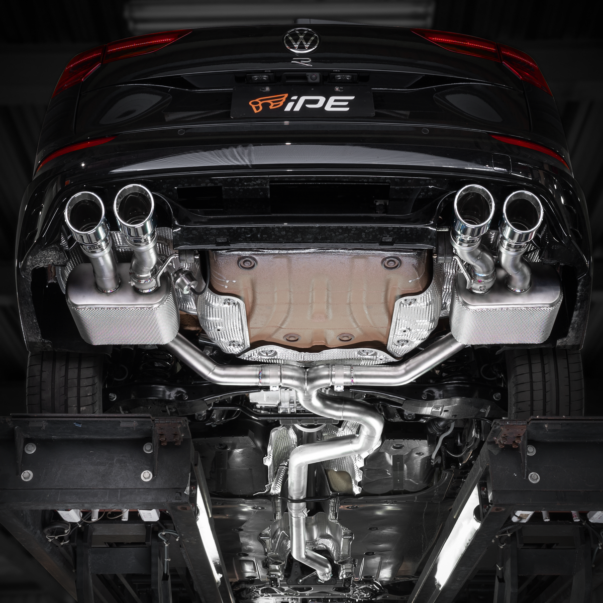 iPE Cat Back System - Volkswagen Golf R Mk8 Wagon