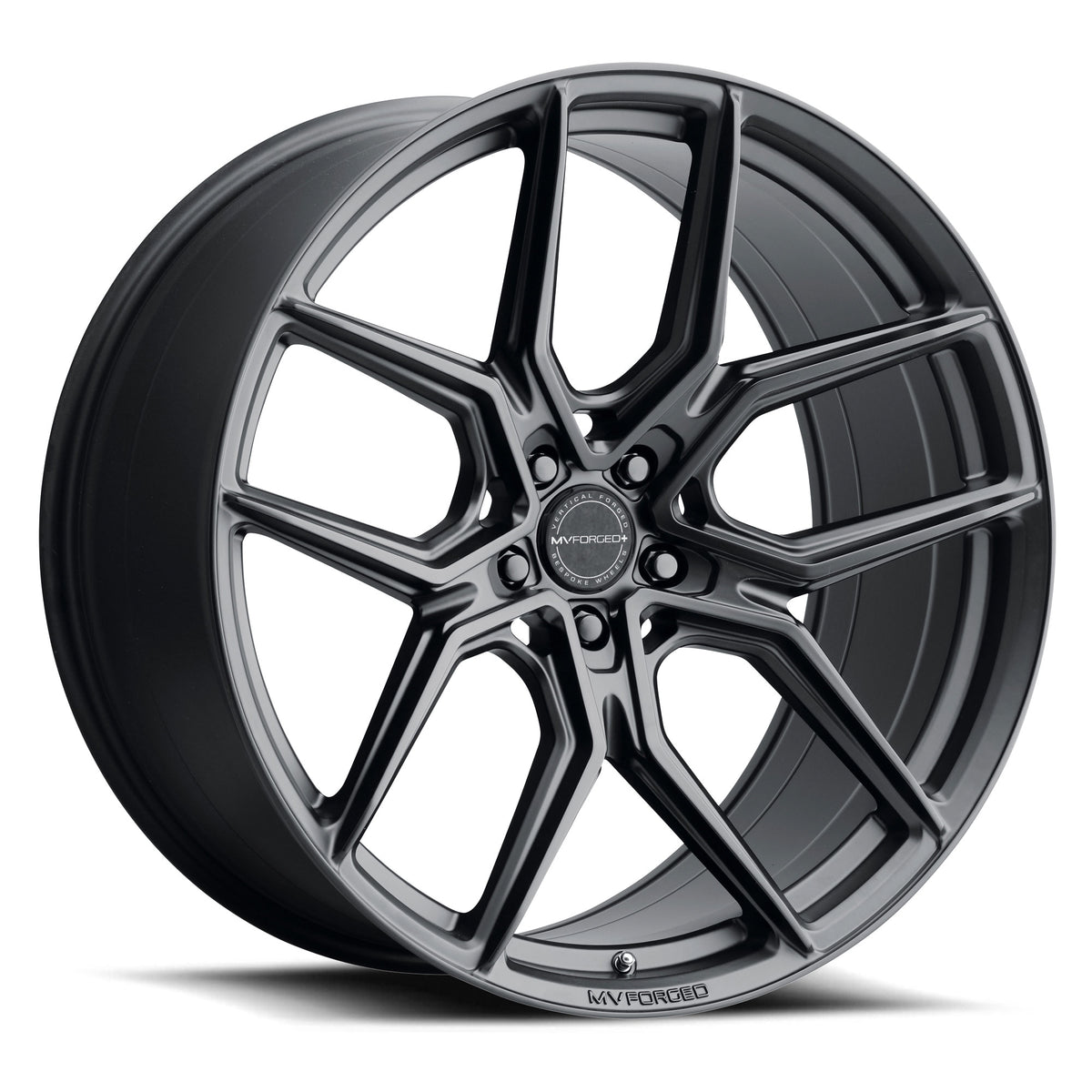 MV Forged MVF5 Vertical Forged Wheel in Satin Black