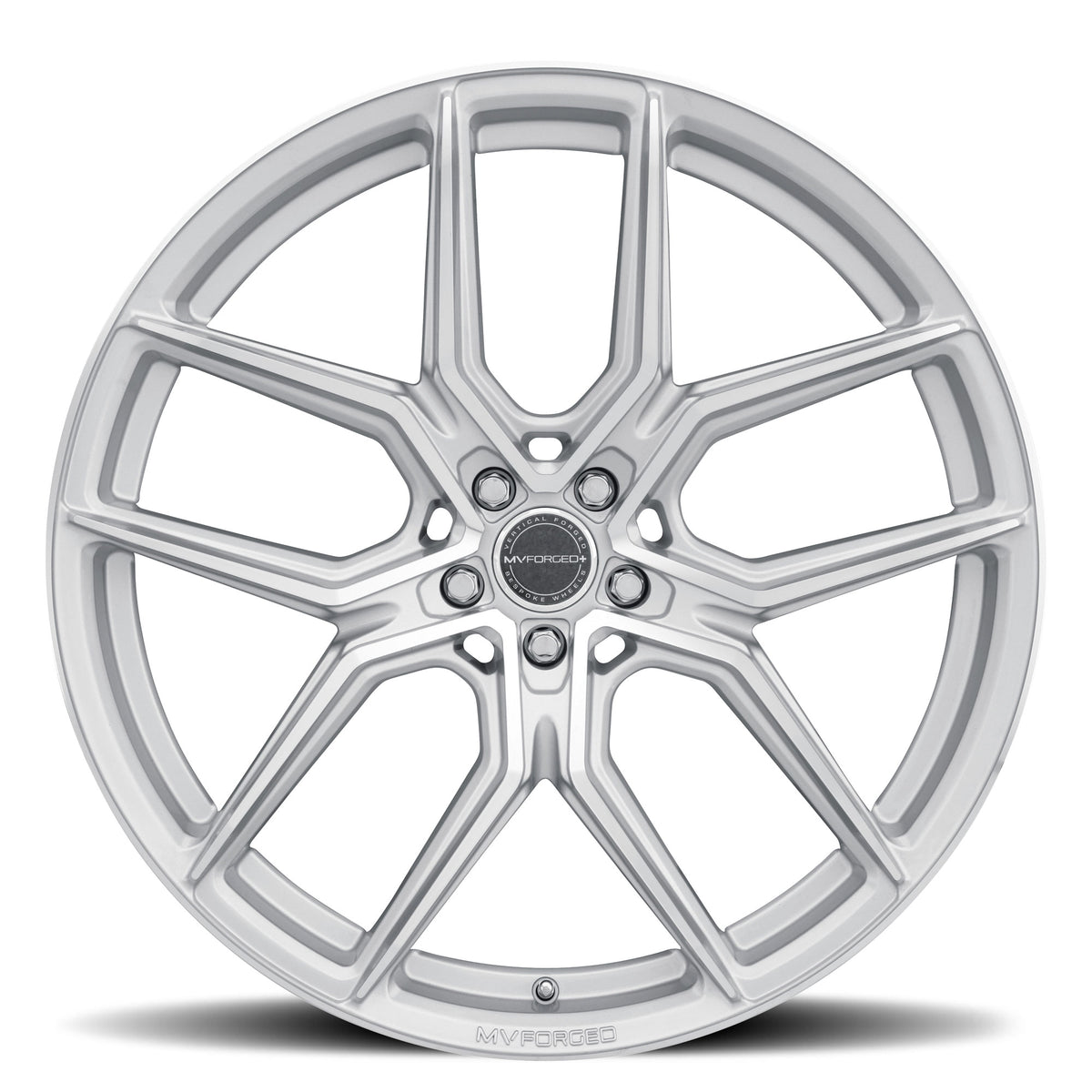 MV Forged MVF5 Vertical Forged Wheel in Diamond Silver