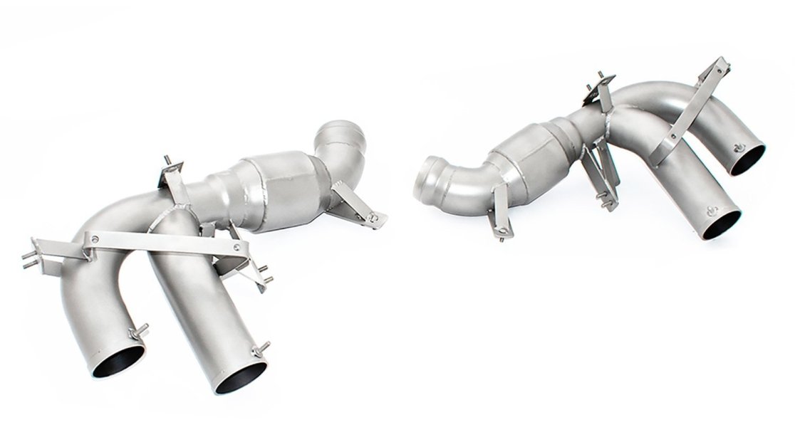 Ferrari Purosangue | Novitec Power Optimised Exhaust System Race without Flap-regulation - Stainless-Steel